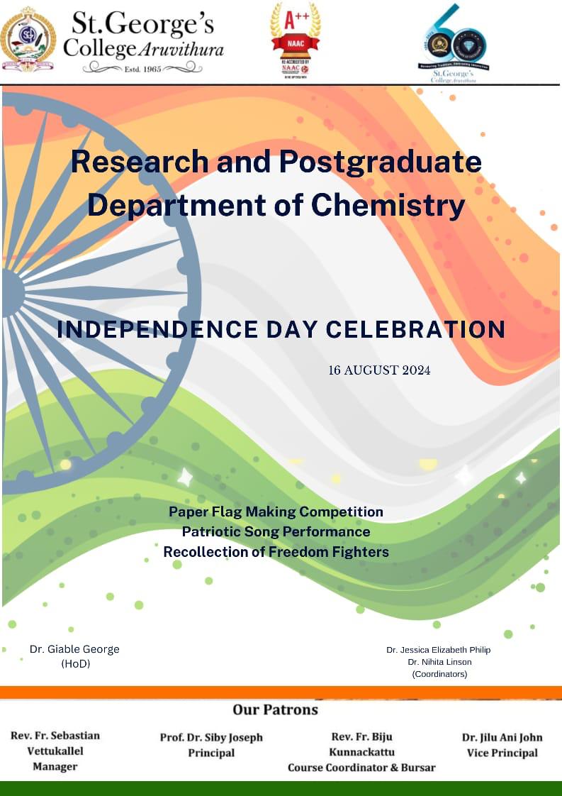 Independence Day Celebrations: Chemistry